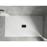 Mexen Hugo rechthoekige SMC douchebak 200 x 100 cm, wit, zwarte afdekking - 42101020-B