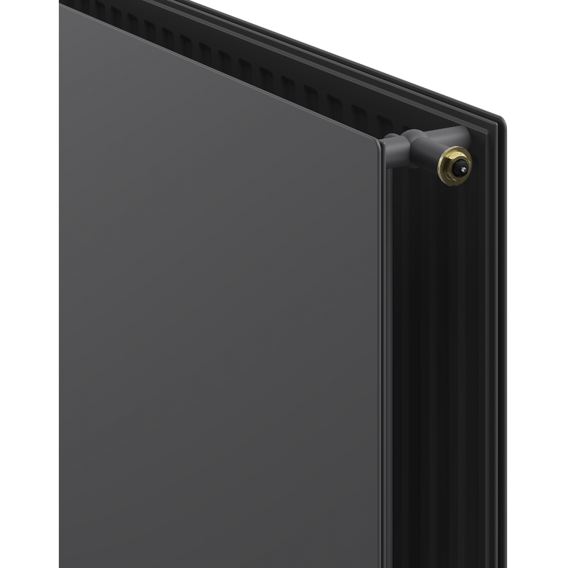 Mexen CVHF20 Hygiene Flat panel radiator 900 x 1600 mm, bottom connection, 2237 W, anthracite - W620HF-090-160-66