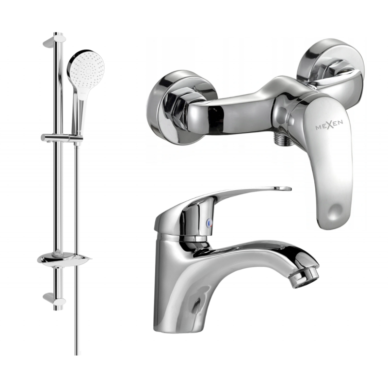 Mexen Fabia DB05 ensemble de douche, chrome - 746504DB05-00
