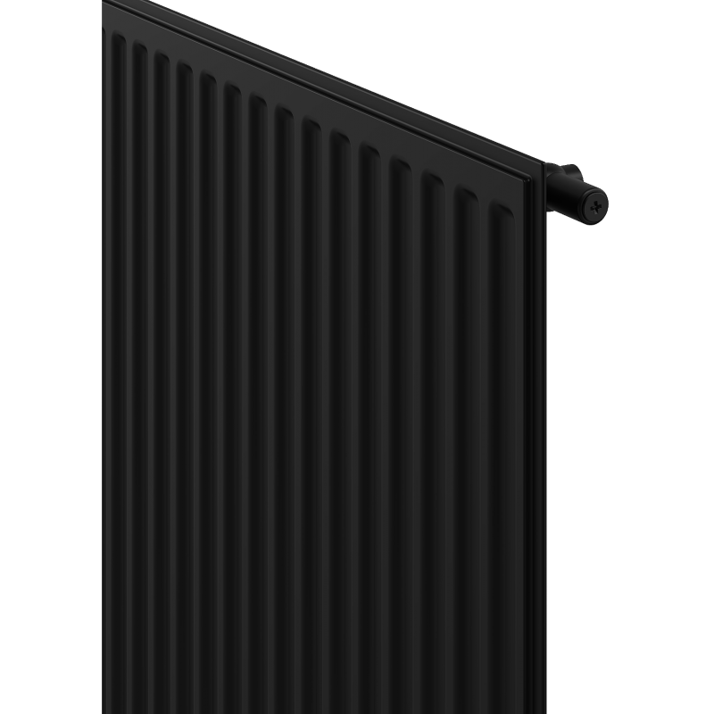 Mexen CH10 Hygiene panel radiator 300 x 800 mm, side connection, 265 W, black - W410H-030-080-70