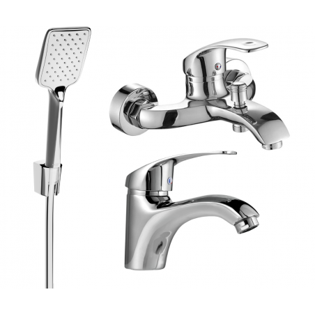 Mexen Fabia R62 conjunto de baño, cromo - 746503R62-00