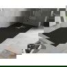 Mexen Hugo rechthoekige SMC douchebak 170 x 90 cm, zwart, inox afdekplaat - 42709017-X