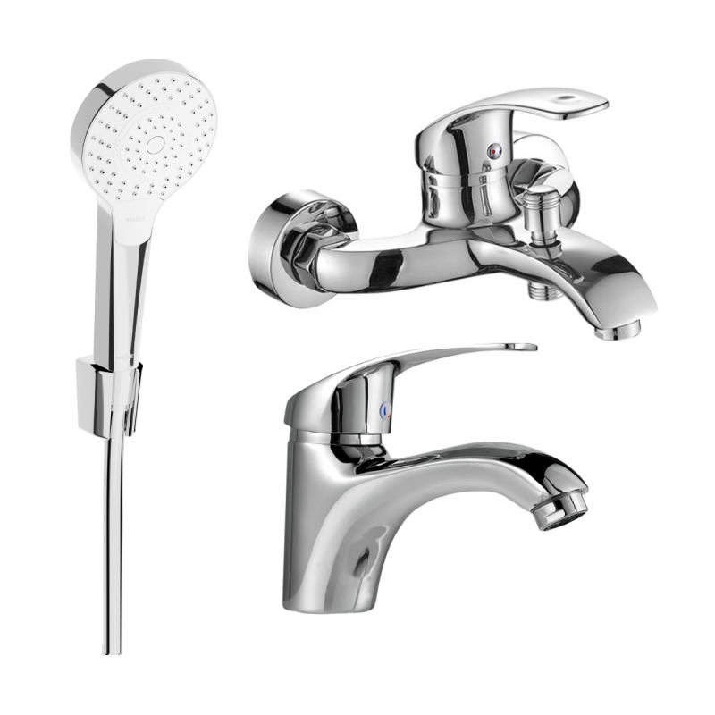 Mexen Fabia R05 conjunto de bañera, cromo - 746503R05-00