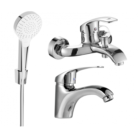 Mexen Fabia R05 ensemble de bain, chrome - 746503R05-00