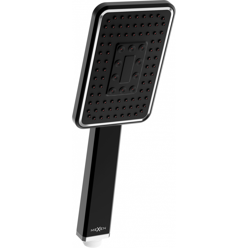 Mexen R-54 Handbrause 1-funktional, schwarz/chrom - 79554-71