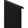 Mexen CH10 Hygiene Heizkörper 400 x 400 mm, seitlicher Anschluss, 173 W, schwarz - W410H-040-040-70