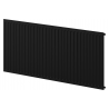 Mexen CH10 Hygiene Heizkörper 400 x 400 mm, seitlicher Anschluss, 173 W, schwarz - W410H-040-040-70