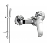 Mexen Fabia DF72 shower tap with shower set, chrome - 74654DF72-00