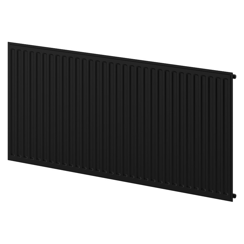 Mexen CH10 Hügieeniline radiaator, paneel 400 x 2400 mm, külgmine ühendus, 1037 W, must - W410H-040-240-70