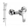 Mexen Fabia DB62 shower mixer tap with shower set, chrome - 74654DB62-00