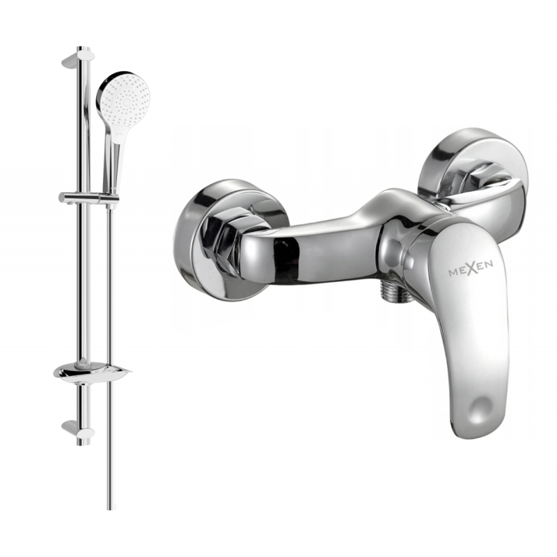 Mexen Fabia DB05 mitigeur de douche avec ensemble de douche, chromé - 74654DB05-00