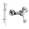Mexen Fabia DB05 shower mixer with shower set, chrome - 74654DB05-00