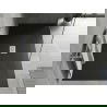 Mexen Hugo rechteckige Duschwanne SMC 170 x 100 cm, schwarz, Abdeckung Inox - 42701017-X