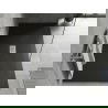 Mexen Hugo rechteckige Duschwanne SMC 170 x 100 cm, schwarz, Abdeckung Inox - 42701017-X