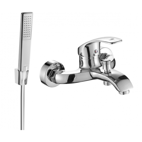 Mexen Fabia R72 badkraan met doucheset, chroom - 74653R72-00