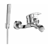 Mexen Fabia R72 bathtub faucet with shower set, chrome - 74653R72-00