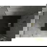 Mexen Hugo vierkante douchebak SMC 90 x 90 cm, zwart, afdekking goud - 42709090-G