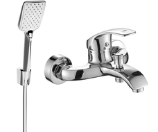 Mexen Fabia R62 bathtub faucet with shower set, chrome - 74653R62-00