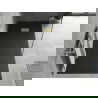Mexen Hugo rechteckige SMC-Duschwanne 170 x 80 cm, schwarz, goldene Abdeckung - 42708017-G