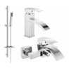 Mexen Libra DQ77 Bath Set, Chrome - 745103DQ77-00