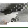 Mexen Hugo quadratische Duschwanne SMC 80 x 80 cm, schwarz, schwarze Abdeckung - 42708080-B