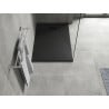 Mexen Hugo rechteckige Duschwanne SMC 80 x 70 cm, schwarz, schwarze Abdeckung - 42707080-B