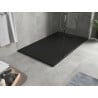 Mexen Hugo rechteckige Duschwanne SMC 160 x 70 cm, schwarz, schwarze Abdeckung - 42707016-B