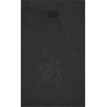 Mexen Hugo rechteckige Duschwanne SMC 160 x 70 cm, schwarz, schwarze Abdeckung - 42707016-B