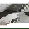 Mexen Hugo rechteckige SMC-Duschwanne 150 x 80 cm, schwarz, schwarze Abdeckung - 42708015-B