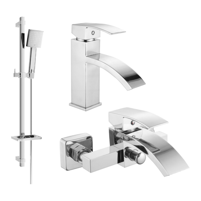 Mexen Libra DQ45 vannisüsteem, kroom - 745103DQ45-00