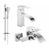Ensemble de baignoire Mexen Libra DQ45, chromé - 745103DQ45-00
