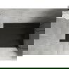 Mexen Hugo rechteckige SMC-Duschwanne 120 x 80 cm, schwarz, schwarze Abdeckung - 42708012-B
