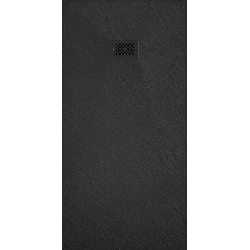 Mexen Hugo Rechteckige SMC-Duschwanne 170 x 80 cm, schwarz, schwarze Abdeckung - 42708017-B
