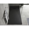 Mexen Hugo rechteckige Duschwanne SMC 180 x 80 cm, schwarz, schwarze Abdeckung - 42708018-B