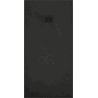 Mexen Hugo rechteckige Duschwanne SMC 180 x 80 cm, schwarz, schwarze Abdeckung - 42708018-B