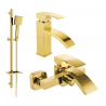 Mexen Libra DQ45 vannikomplekt, kuldne - 745103DQ45-50