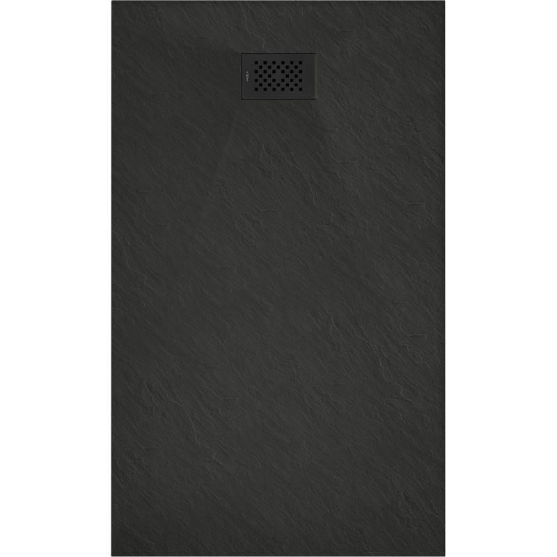 Mexen Hugo rectangular SMC shower tray 150 x 90 cm, black, black cover - 42709015-B