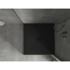 Mexen Hugo vierkante douchebak SMC 100 x 100 cm, zwart, zwarte afdekking - 42701010-B