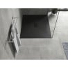 Mexen Hugo rectangular shower tray SMC 140 x 100 cm, black, black cover - 42701014-B