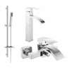 Mexen Libra DQ77 conjunto de bañera, cromo - 745113DQ77-00