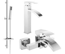 Mexen Libra DQ77 vannikomplekt, kroom - 745113DQ77-00