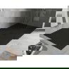 Mexen Hugo rechteckige SMC-Duschwanne 180 x 100 cm, schwarz, schwarze Abdeckung - 42701018-B