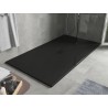 Mexen Hugo rectangular SMC shower tray 180 x 100 cm, black, black cover - 42701018-B