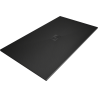 Mexen Hugo rechteckige Duschwanne SMC 200 x 100 cm, schwarz, schwarze Abdeckung - 42701020-B