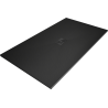 Mexen Hugo rechteckige SMC-Duschwanne 180 x 100 cm, schwarz, schwarze Abdeckung - 42701018-B