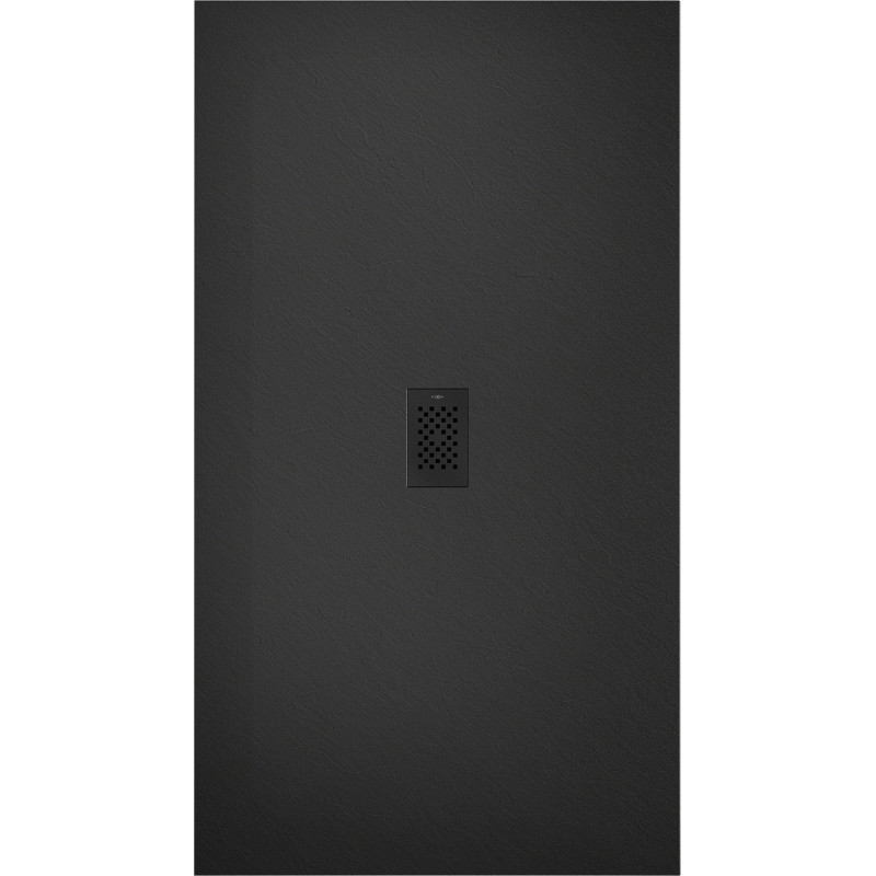 Mexen Hugo rectangular SMC shower tray 200 x 100 cm, black, black cover - 42701020-B