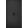 Mexen Hugo rechteckige SMC-Duschwanne 180 x 100 cm, schwarz, schwarze Abdeckung - 42701018-B