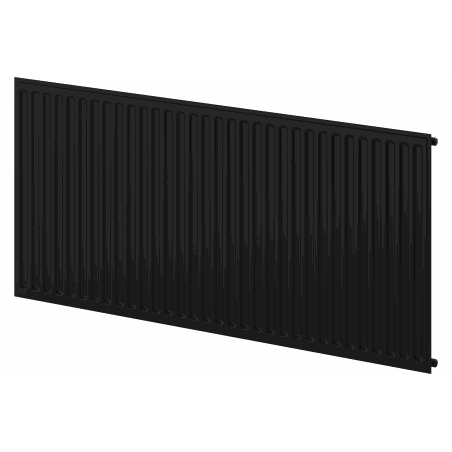 Mexen CH10 Hygiene Heizkörper platt 600 x 1500 mm, seitliche Anschluss, 937 W, schwarz - W410H-060-150-70