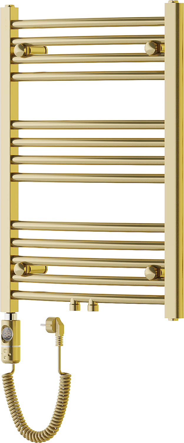 Mexen Ares grzejnik elektryczny 700 x 500  mm, 300 W, złoty - W102-0700-500-2300-50