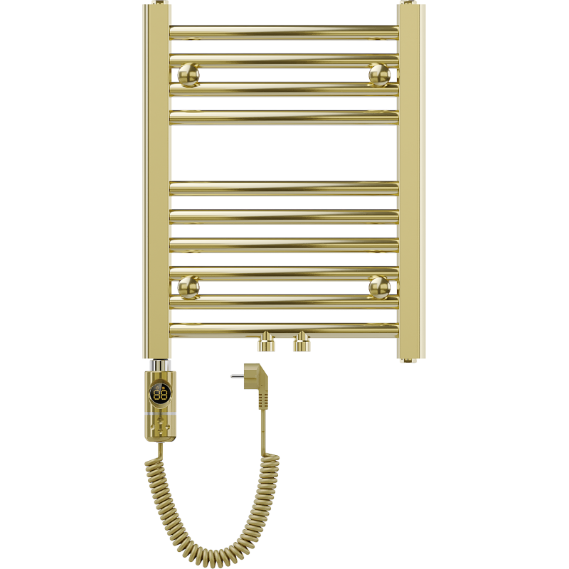 Mexen Ares elektrisk radiator 500 x 400 mm, 300 W, guld - W102-0500-400-2300-50